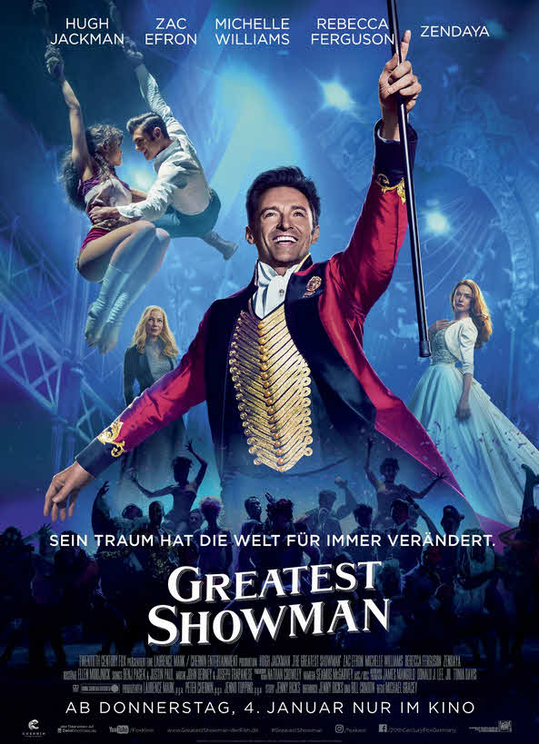 فيلم The Greatest Showman 2017 مترجم