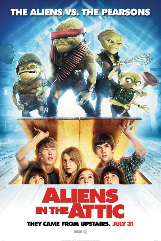 مشاهدة فيلم Aliens in the Attic 2009 مترجم