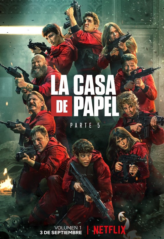 مسلسل La casa de papel موسم 5 مترجم كامل