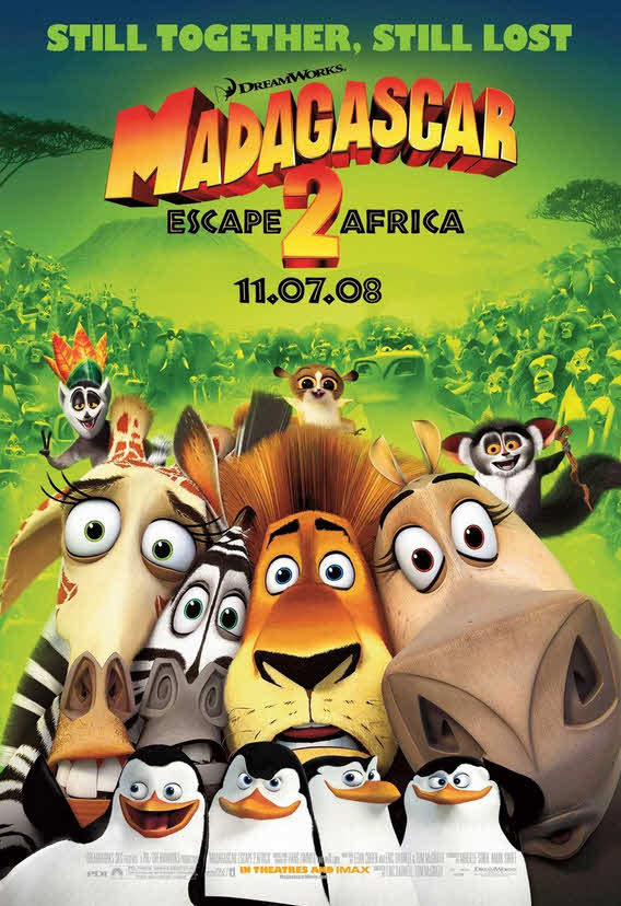 فيلم Madagascar: Escape 2 Africa 2008 مترجم