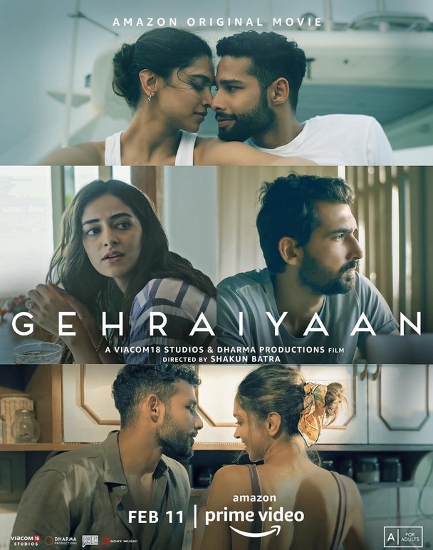 مشاهدة فيلم Gehraiyaan 2022 مترجم