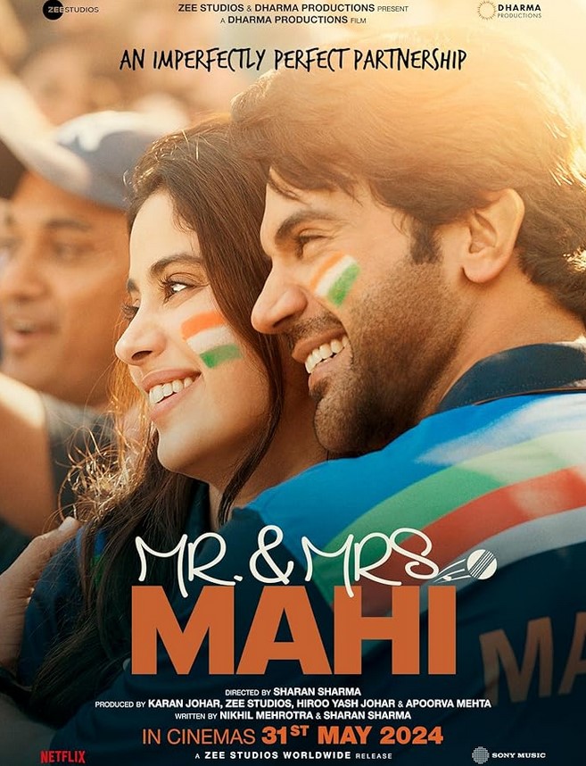 مشاهدة فيلم Mr. & Mrs. Mahi 2024 مترجم