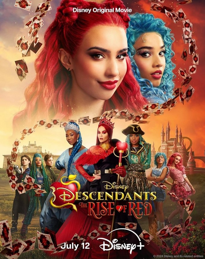 مشاهدة فيلم Descendants: The Rise of Red 2024 مترجم