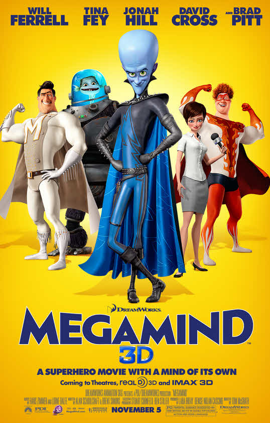 فيلم Megamind 2010 مدبلج بالعربية الفصحي