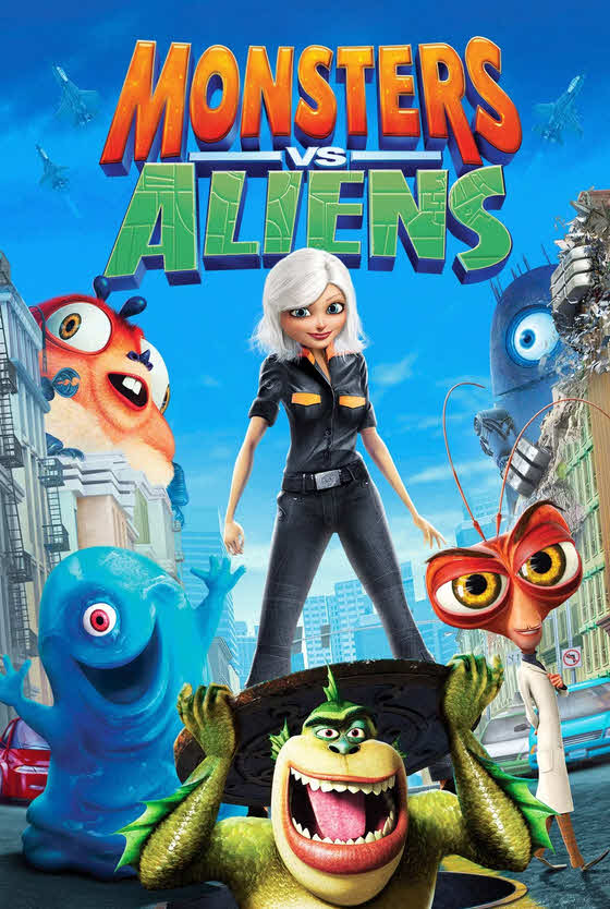 فيلم Monsters vs. Aliens 2009 مدبلج بالعربية الفصحي