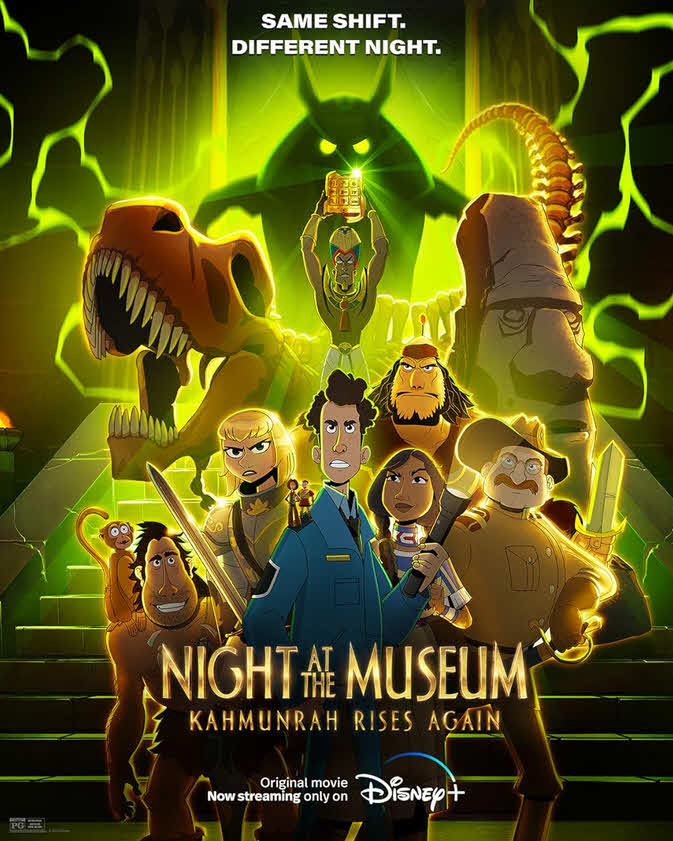 فيلم Night at the Museum: Kahmunrah Rises Again 2022 مدبلج باللهجة المصرية