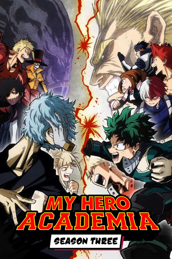 أنمي My Hero Academia موسم 3 مترجم كامل