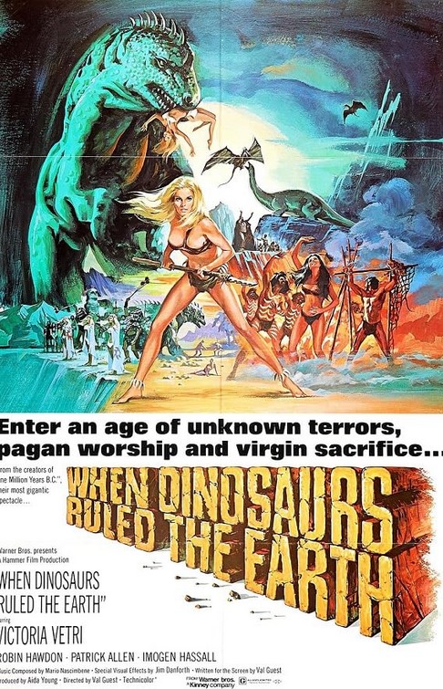 فيلم When Dinosaurs Ruled the Earth 1970 مترجم