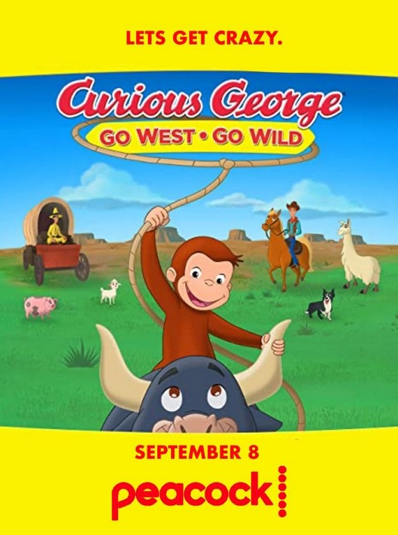 مشاهدة فيلم Curious George: Go West, Go Wild 2020 مترجم